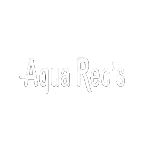Aqua recs logo aqua rec's logo