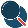 magnifying glass icon