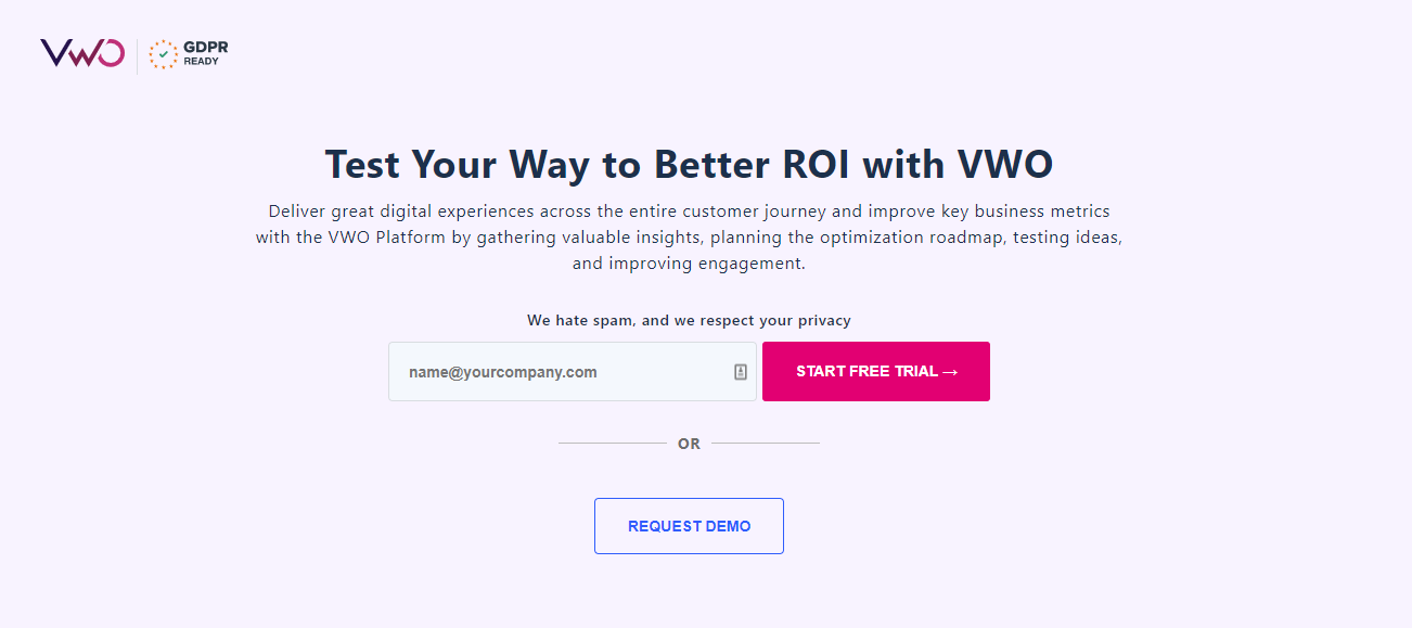 VWO is a conversion optimization and web testing tool .