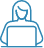 icon_skyblue_person-laptop person using laptop icon
