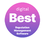 Award for best reputation management services from digital.com