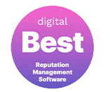 Award for best reputation management services from digital.com