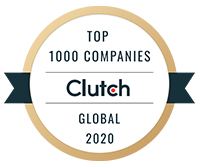 Clutch Award for Top 1000 Companies