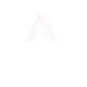 white absolute air logo