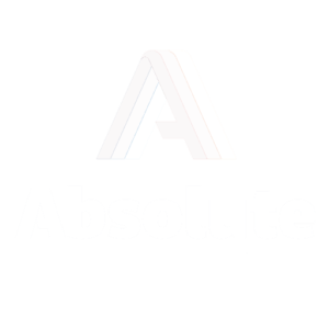 white absolute air logo