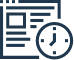 icon-doc-clock Icon of a document with a clock