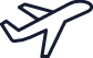 Icon of an airplane