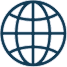 Icon of the world or globe