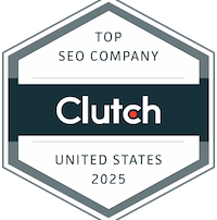 Clutch award top SEO company in United States 2025
