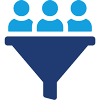 sales funnel icon